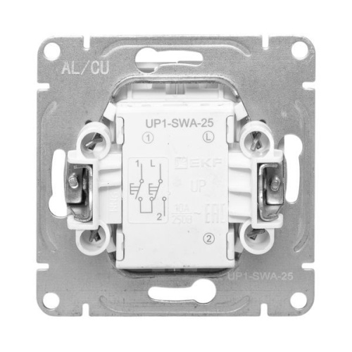 Выключатель для жалюзи Эпика механизм алюм. EKF UP1-SWA-25 фото 5 Выключатель для жалюзи Эпика механизм алюм. EKF UP1-SWA-25 фото 5