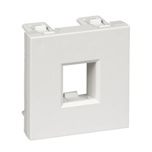 Лиц.плата W45 2мод 1xKeystone RAL9003 | код RIN-144-B | Systeme Electric