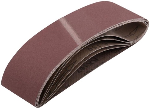 Лента шлифовальная бесконечные водостойкие на тканевой основе (уп.5шт) 75х533мм Р 150 FIT 39697 фото 2