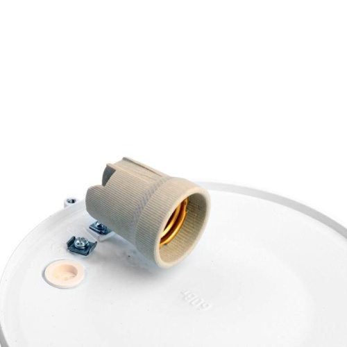 Светильник 1301S C01 NEW НБП 03-60-002 УХЛ1 "Решетка" 60Вт 230В до 130град.C круг бел. Camelion 13657 фото 5