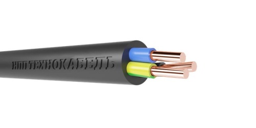 Кабель ВВГнг(А)-LSLTx 3х1.5 (N PE) 0.66кВ | код 00-00148410 | Технокабель
