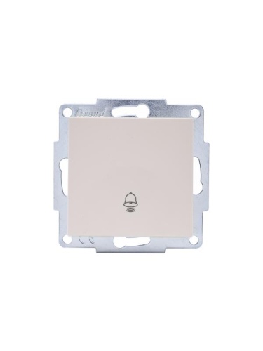 VESNA Кнопка звонка цв. Крем | код 742-0388-103 | LEZARD фото 2 VESNA Кнопка звонка цв. Крем | код 742-0388-103 | LEZARD фото 2
