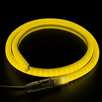 Гибкий Неон LED SMD 12х12 мм, форма - D, жёлтый, 120 LED/м, бухта 100м | код 131-071 | NEON-NIGHT