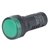 Индикатор ND16-22D/2C зеленый, встр. резистор, IP65 AC/DC12В (R) | код 593945 | CHINT
