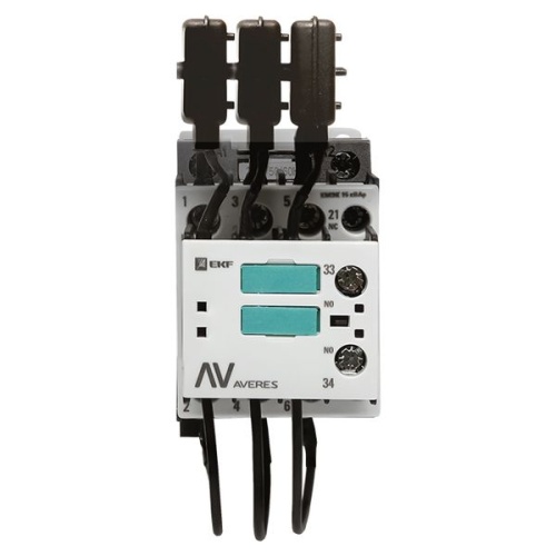 Контактор для конденсатора КМЭК 15 кВАр 230В 1NО+1NC AVERES | код ctrk-s-22-15-230-av | EKF фото 5