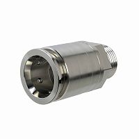 Муфта труба-коробка д.50мм, IP66/IP67, М50х1,5, нержавеющая сталь AISI 303 | код 6111-50X | DKC