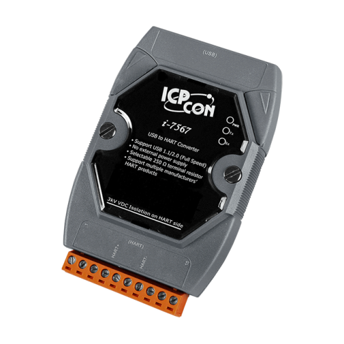 I-7567 CR USB To HART Converter (Gray Cover) (RoHS) | код 00-06070297 | ICP DAS