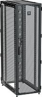 ITK by ZPAS Шкаф серверный 19" 47U 600х1000мм одностворчатые перфорированные двери черный РФ | код ZP05-47U-0610-PP-R | IEK