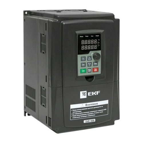 Преобразователь частоты 18/22кВт 3х400В с торм, модулем VECTOR-100 PROxima | код VT100-018-3B | EKF фото 2