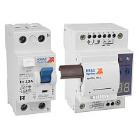 Моторпривод OptiDin MD-L-УХЛ4 + ВДТ без защиты от сверхтоков OptiDin DM63-2225-A-УХЛ4 (2P, 25, 30mA) | код 361842 | КЭАЗ