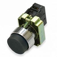 Кнопка LAY5 22 мм² 660/440В, IP40, Черный | код. BBT70-BL-K02 | IEK