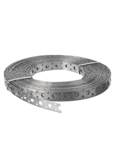 Лента монтажная перфорированная прямая 20x1,0 мм (25 м) TDM | код SQ2907-0705 | TDM