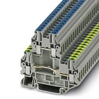 Проходные клеммы UTTB 4-PE/N | код 3046760 | PHOENIX CONTACT