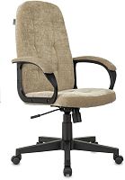 Кресло руководителя Бюрократ CH 002 Fabric песочный Light-21 крестов. пластик | код 1973985 | БЮРОКРАТ