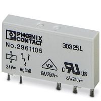Одиночное реле REL-MR- 48DC/21 | код 2961231 | PHOENIX CONTACT