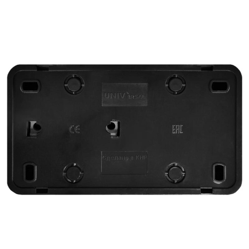 Блок UNIVersal серия Олимп, о/у, выключатель двухклавишный с подсветкой 10А + розетка с/з 16A, 220В, горизонтальный черный | код 7946812 | Universal фото 3 Блок UNIVersal серия Олимп, о/у, выключатель двухклавишный с подсветкой 10А + розетка с/з 16A, 220В, горизонтальный черный | код 7946812 | Universal фото 3