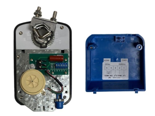 Привод воздушной заслонки 20Нм 2-поз 1к.выкл 24В SE DA20SA фото 2