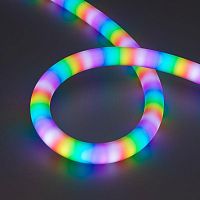 Лента герметичная SPI MOONLIGHT-BLACK-TOP-G180-D25mm 12V RGB-PX2 (21.6 W/m, IP65, 5m, wire x1) (Arlight, Вывод прямой, 3 года) | код 44932 | Arlight