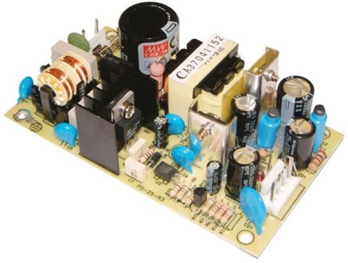 Источник питания AC-DC, 25Вт, вход 85…264V AC, 47…63Гц /120…370В DC, выход 5В/5A, рег. вых=±10%Uном, изоляция 3000В AC, -10…+50С | код PD-2505 | MeanWell