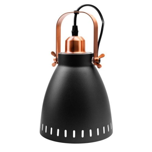 Светильник PL-428S-1 С62 подвес. New York 1х E27 40Вт 230В черн.+медь Camelion 13075 фото 7