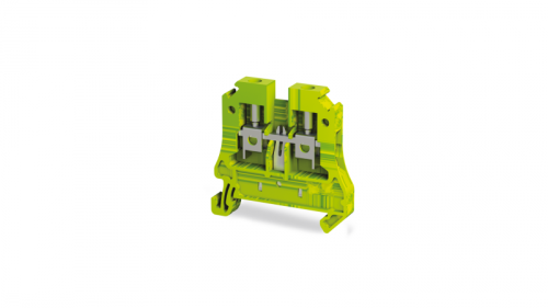 Заземляющий клеммный зажим NTT 2,5 E желто-зеленый | код NTT 2,5 E Yellow-Green | Tbloc