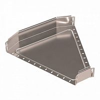 Угол горизонтальный 45 градусов Стандарт INOX (AISI 409) 600х100 Промрукав | код PR16.3484 | ПРОМРУКАВ