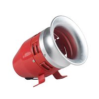 Сирена MS-390 роторная 1 тон 125 дБ D=135 мм 220В IP20 (ANDELI) | код ADL11-003 | ANDELI