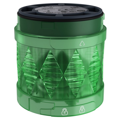СВЕТОВОЙ МОДУЛЬ СИГН. КОЛОННЫ, ЗЕЛЕНЫЙ, 24 В, LED | код XVUC23 | SCHNEIDER ELECTRIC