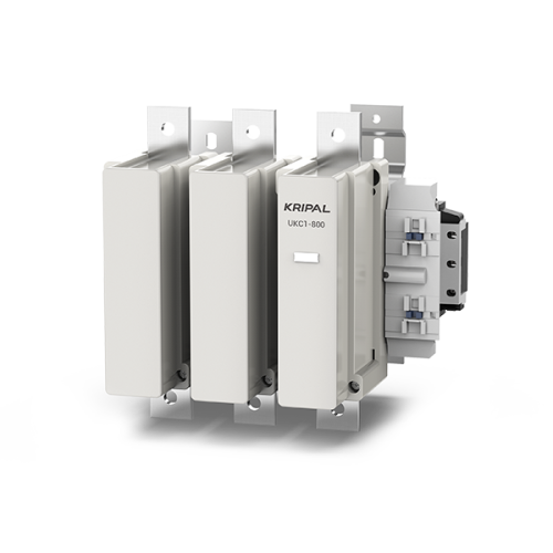 Контактор UKC1-800-22-400AC, 3P, 800A(AC-3), 1600A(AC-1), 450kW(400VAC), Uк=380-450VAC, 2NO+2NC | код UKC1-800-22-400AC | Kripal