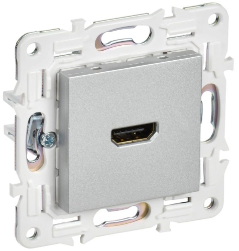SKANDY Розетка HDMI SK-H01S серебряный IEK | код SK-H10-K23 | IEK