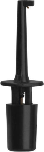 Зажим "крокодил" 2А 90 191 OAC-2A-40-B10 черн. (уп.10шт) ОНЛАЙТ 90191