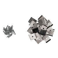 Клипса крепежная для PAL 3535 алюминий Jazzway | код 5059030 | JazzWay