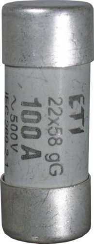 Предохранитель CH 22X58 gG 20A, 690V | код 002640011 | ETI