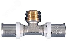 Тройник пресс 16x1/2' НР | код PF.543.040404 | MVI