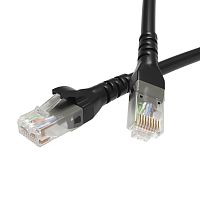 Патч-корд неэкранированный CAT6 U/UTP 4х2, LSZH, черный, 1.5м | код RN6UU4515BK | DKC