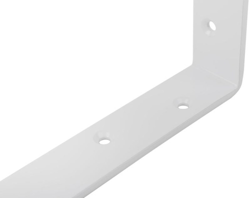 Уголок-кронштейн усиленный 350х250мм бел. КУРС 66109 фото 7