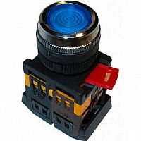 Кнопка ABLF-22 22 мм² 660/440В, IP40, Синий | код. BBT10-ABLF-K07 | IEK