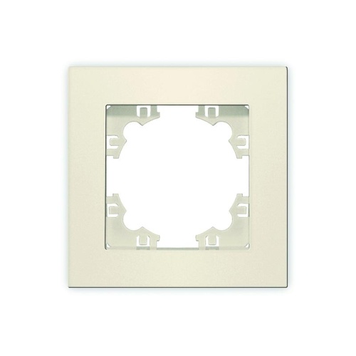 Рамка 1-м Афина сл. кость (ivory) | код A0053-I | Universal