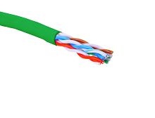 Витая пара U/UTP кат 5e 4 пары AWG24 нг(A)-HF IN зеленый 305м | код 19C-U5-12GR-B305 | Eurolan