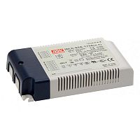 Источник питания AC-DC, 65.1Вт, вход 180…295В AC, 47…63Гц/254…417В DC, ККМ, выход 69…93В/700мА, изоляция 3750В AC, в кожухе 130х75х25, -20…+85С (корпус), димминг 0...10 В/ШИМ, доп. выход 12В/50 мА | код IDLC-65A-700 | MeanWell