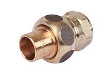 Сгон самоуплотняющийся бронза пайка 22 х 1/2' ВР, модель 4340g (143402212) | код RG008U3AF6DEJ4 | Sanha