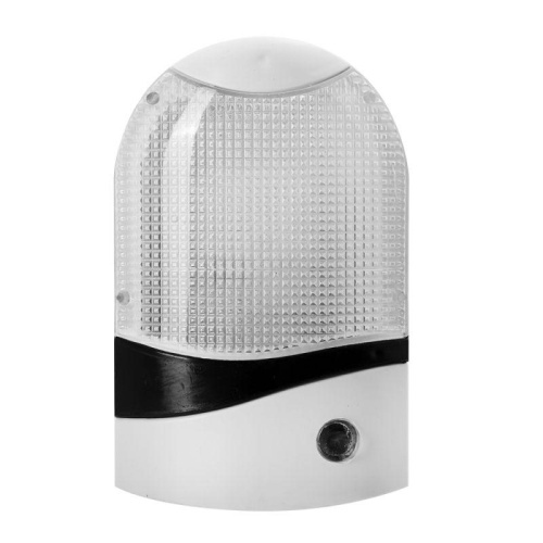 Светильник светодиодный NL-249 220В ночник с фотосенсором бел. Camelion 14356 фото 7