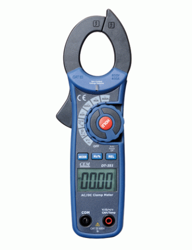 DT-351 токовые клещи пост/перемен. Ток (без поверки) | код 480441 | CEM