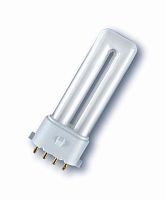 Лампа люминесцентная компакт. DULUX S/E 9W/840 2G7 OSRAM | код 4099854123825 | LEDVANCE