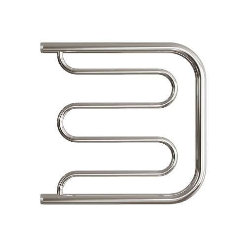 Полотенцесушитель водяной c полкой D 50/50 цвет хром | код 4627086011773 | ДВИН