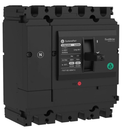 Выключатель-разъединитель SPC100 4P NA 100A | код SPC100100NA4DF | Systeme Electric