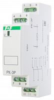 РЕЛЕ ПРОМЕЖУТОЧНЫЕ (ЭЛЕКТРОМАГНИТНЫЕ) PK-3P/110 110В АС, 8 А, 3 переключающих, 1 модуль, монтаж на DIN-рейку 110 В АC 3х8A 3NO/NC IP20 | код EA06.001.011 | ЕВРОАВТОМАТИКА ФиФ