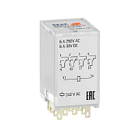 Реле промежуточное OptiRel G RP55-34-24D-6-CO | код 281125 | КЭАЗ