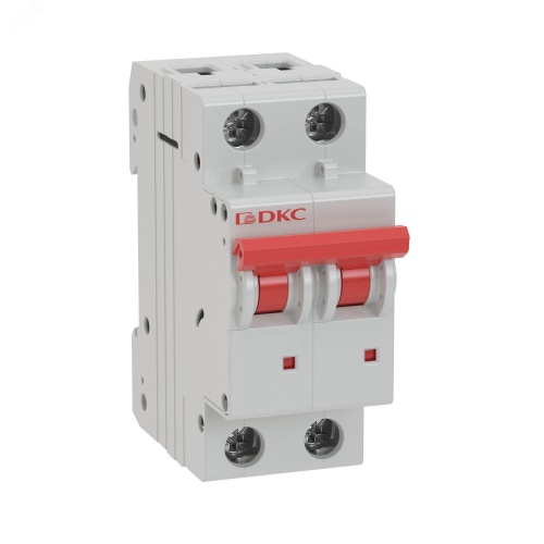 Выключатель автоматический модульный YON MD63 2P 3А C 6kA | код MD63-2C3-6 | DKC