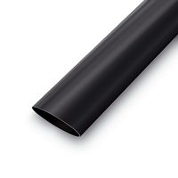 Термоусадочная трубка ТУТнг самозатухающая RUICHI, 40/20 мм, черная, 1 м | код 113828 | Ruichi